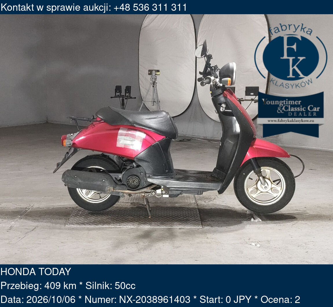 HONDA TODAY  - zdjęcie 2