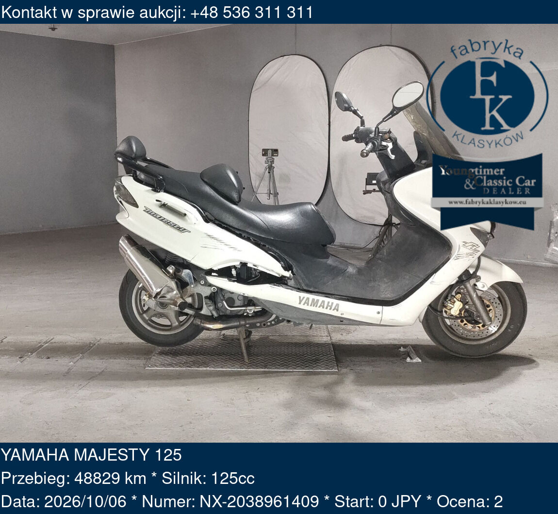 YAMAHA MAJESTY 125  - zdjęcie 2
