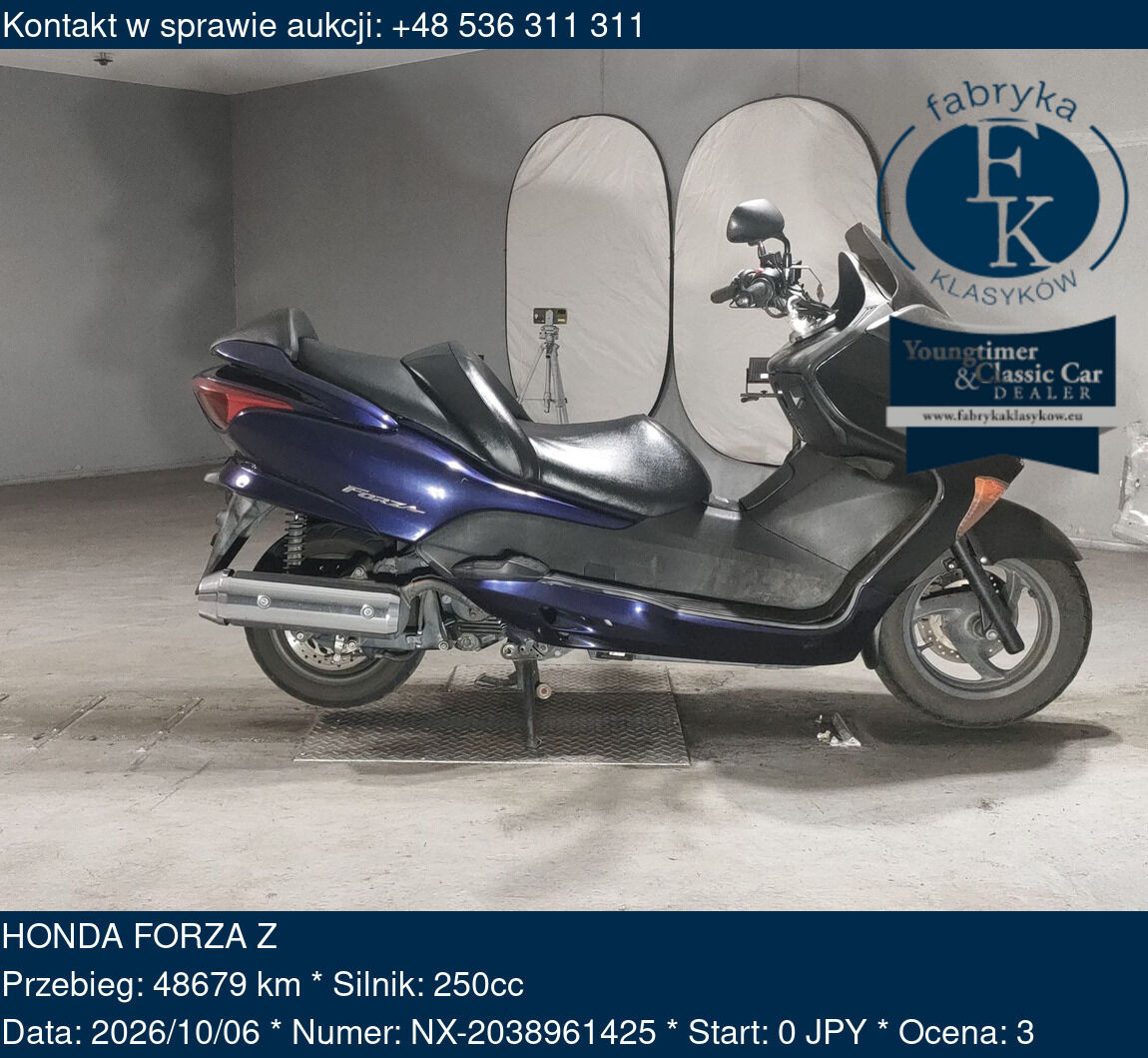HONDA FORZA Z  - zdjęcie 2