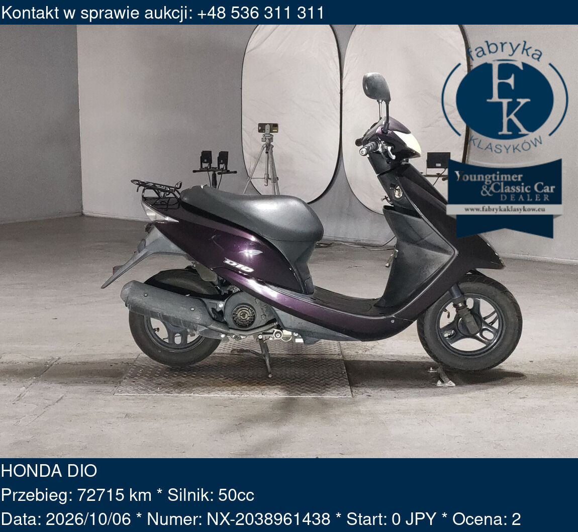 HONDA DIO  - zdjęcie 2