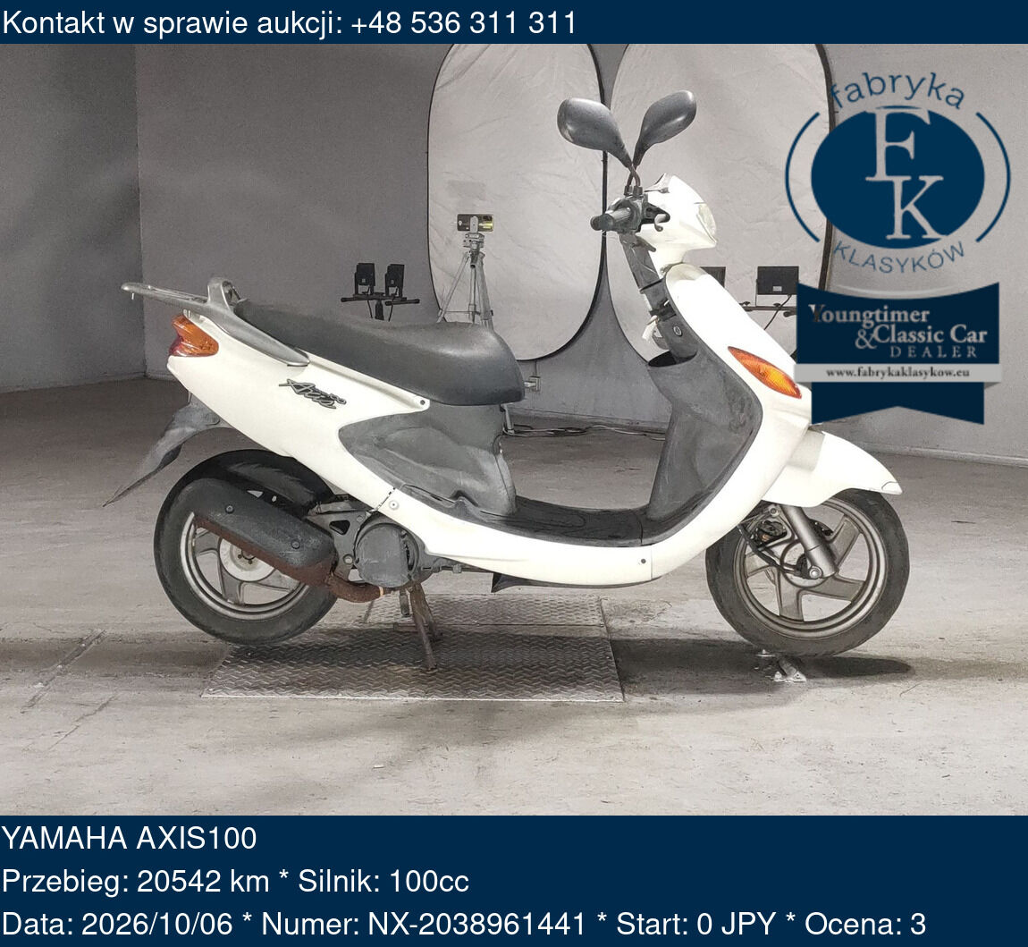 YAMAHA AXIS100 - zdjęcie 2