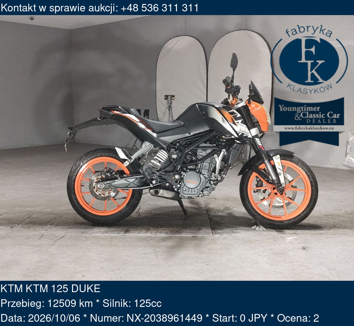 KTM KTM 125 DUKE  - zdjęcie 2