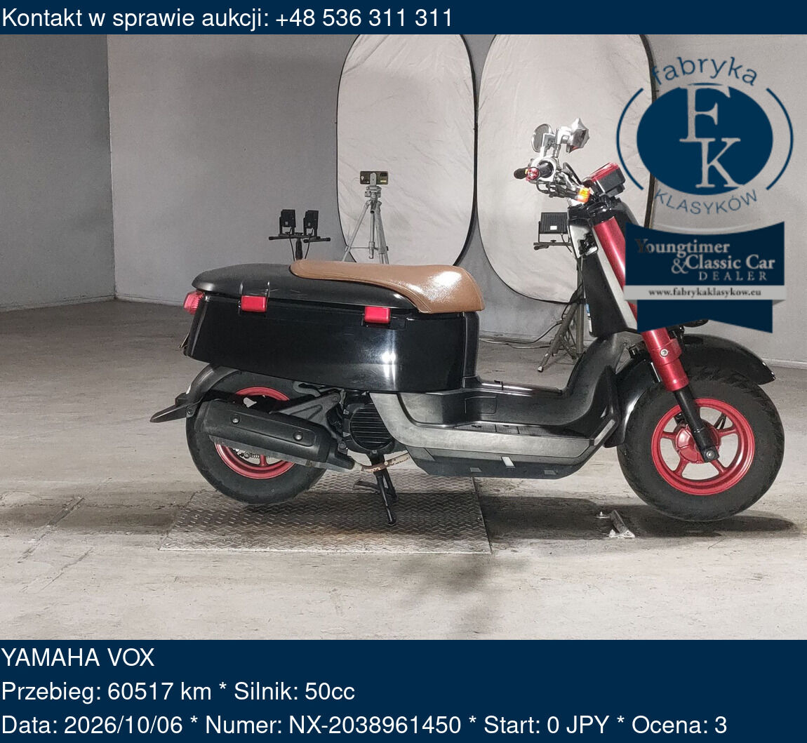 YAMAHA VOX  - zdjęcie 2