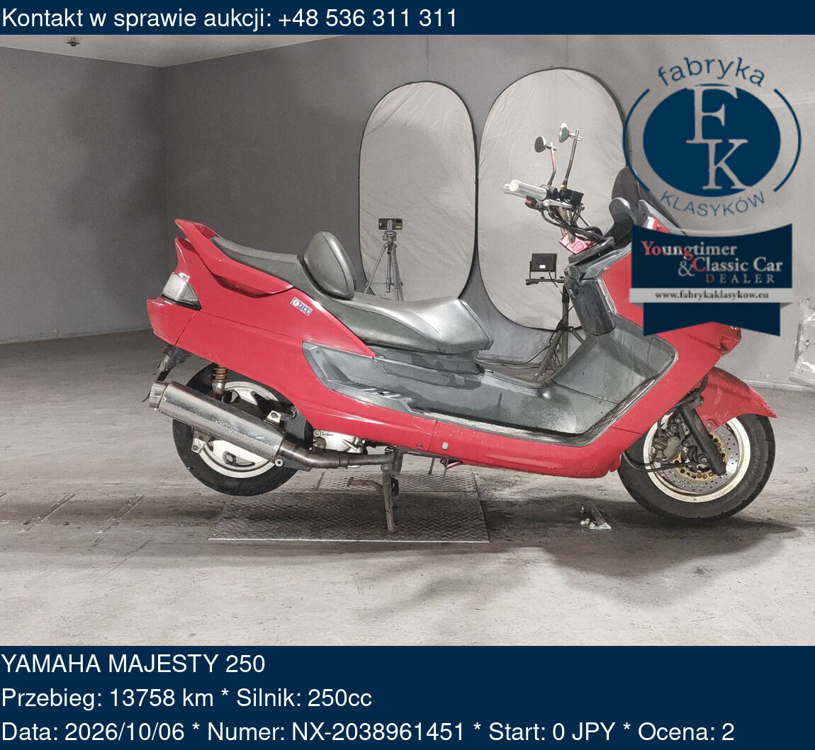 YAMAHA MAJESTY 250  - zdjęcie 2