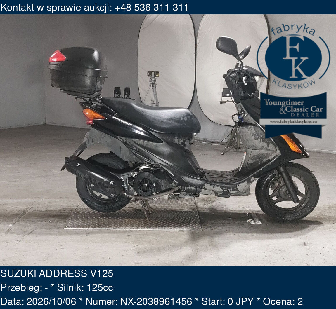 SUZUKI ADDRESS V125  - zdjęcie 2