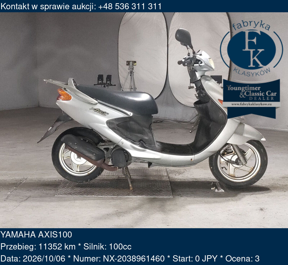YAMAHA AXIS100 - zdjęcie 2