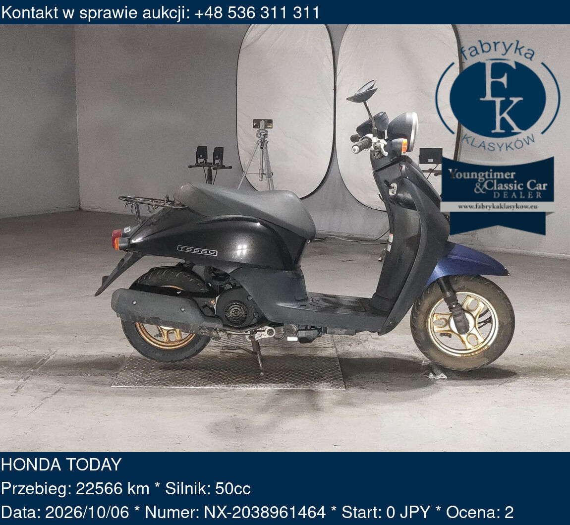 HONDA TODAY  - zdjęcie 2