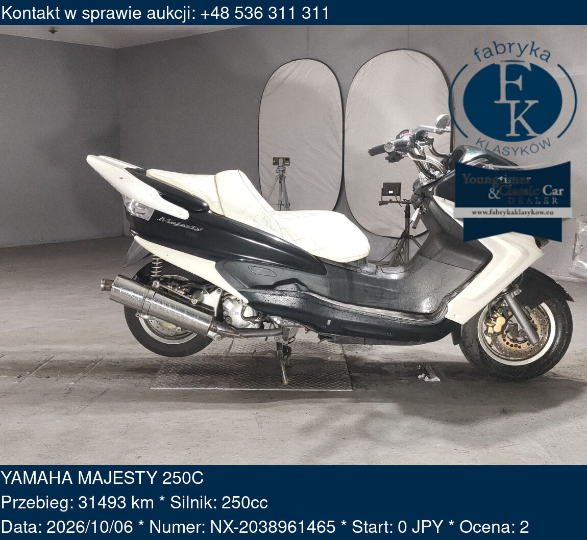 YAMAHA MAJESTY 250C  - zdjęcie 2