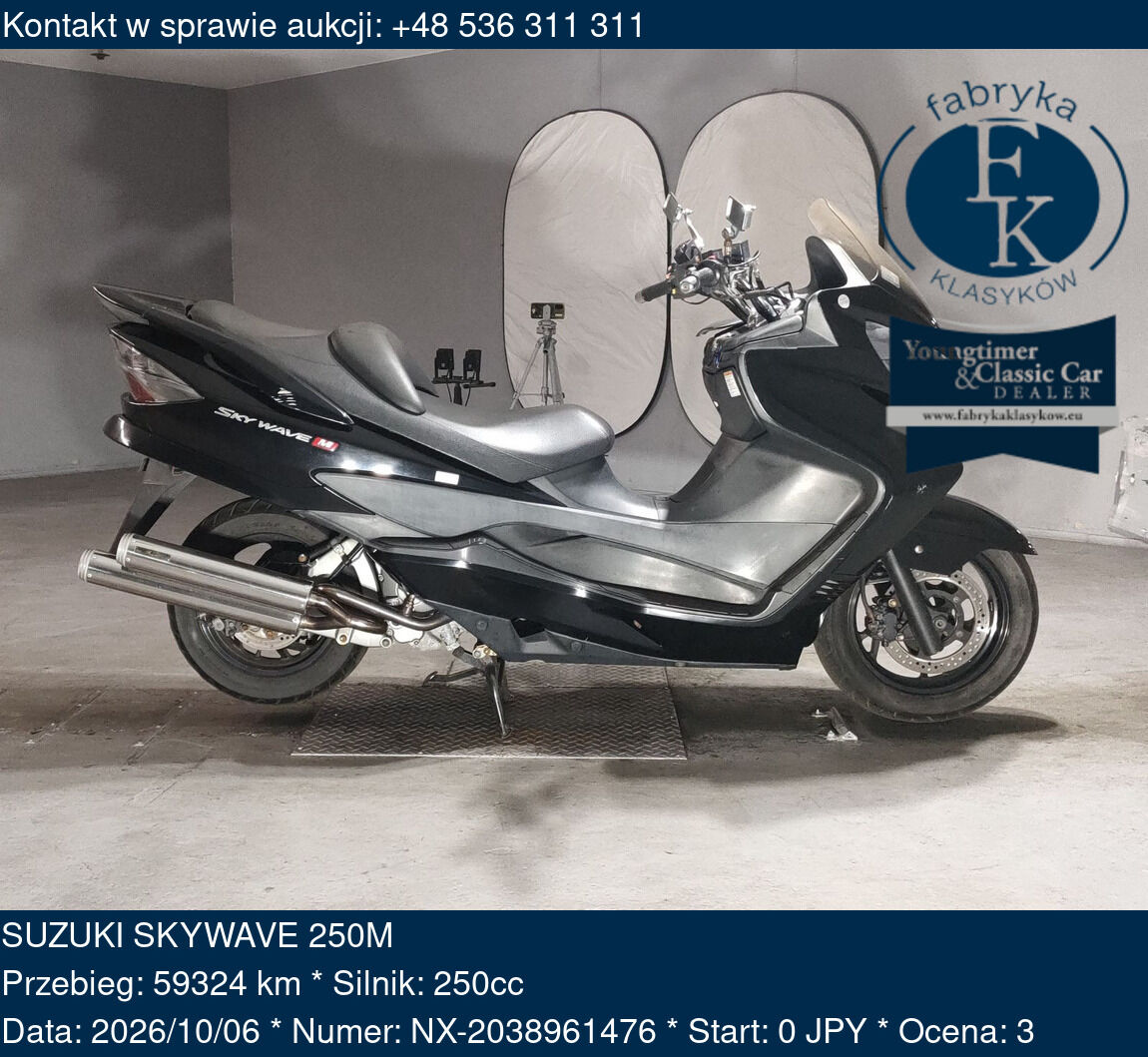 SUZUKI SKYWAVE 250M  - zdjęcie 2