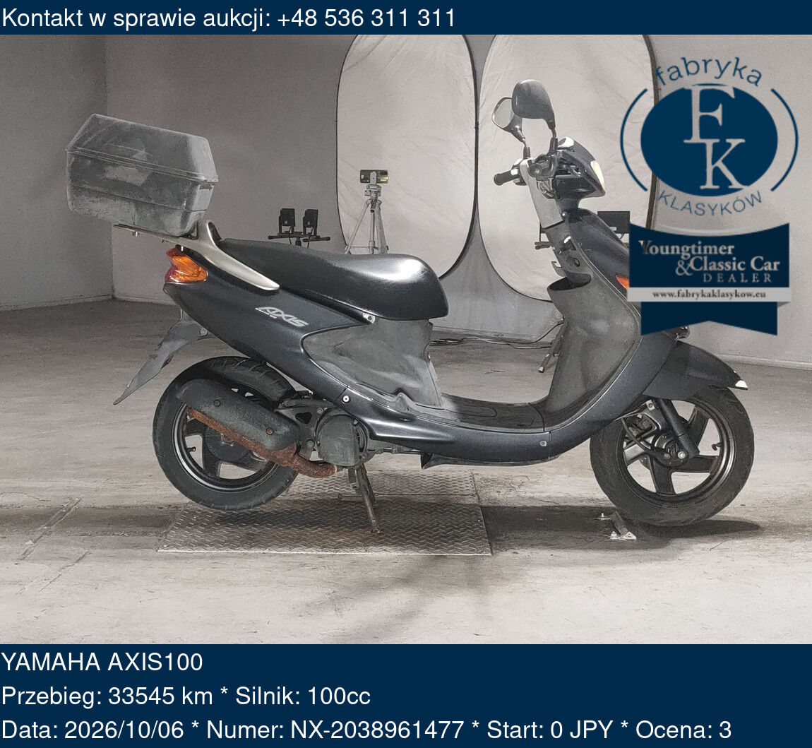 YAMAHA AXIS100 - zdjęcie 2