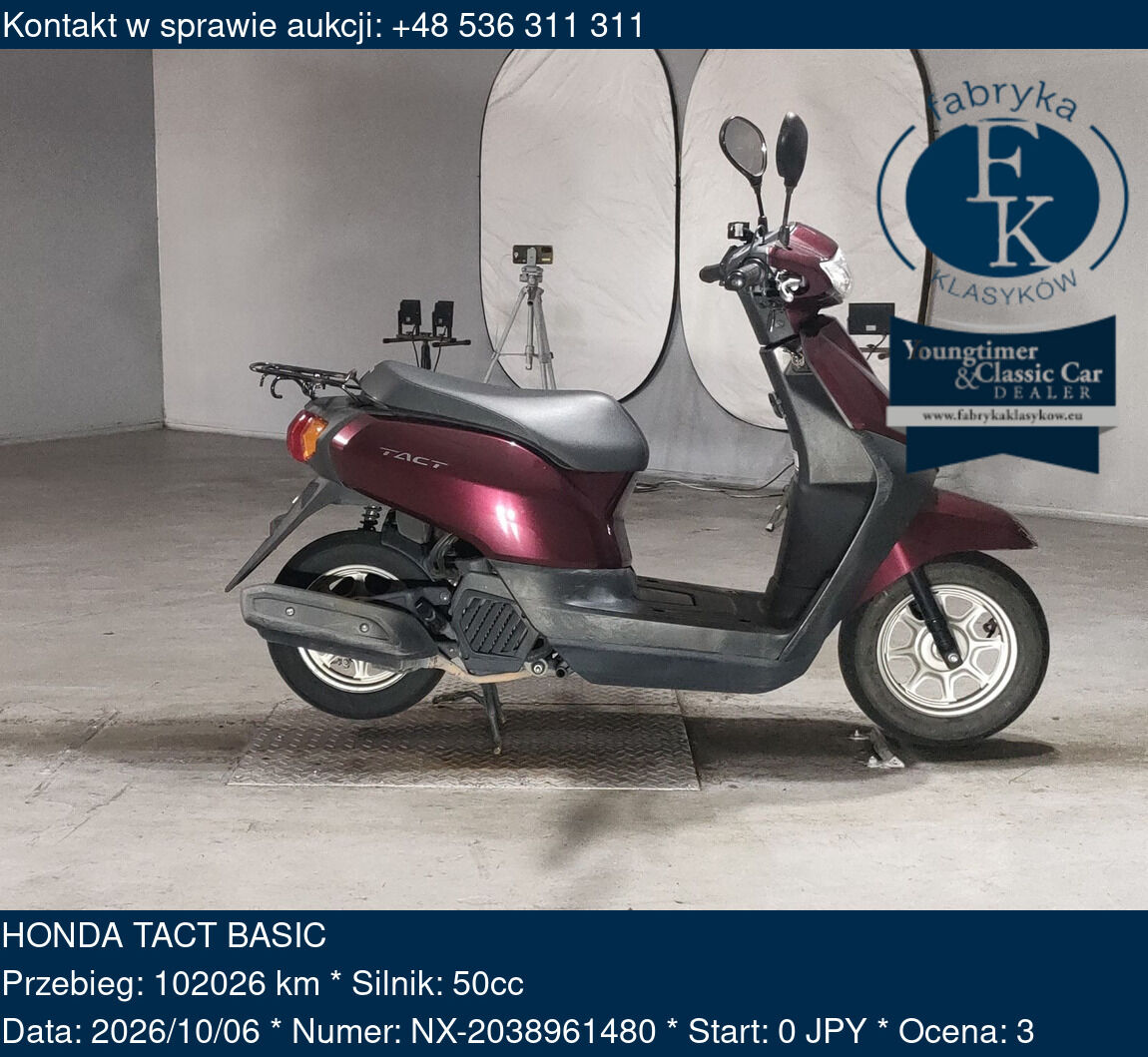 HONDA TACT BASIC - zdjęcie 2