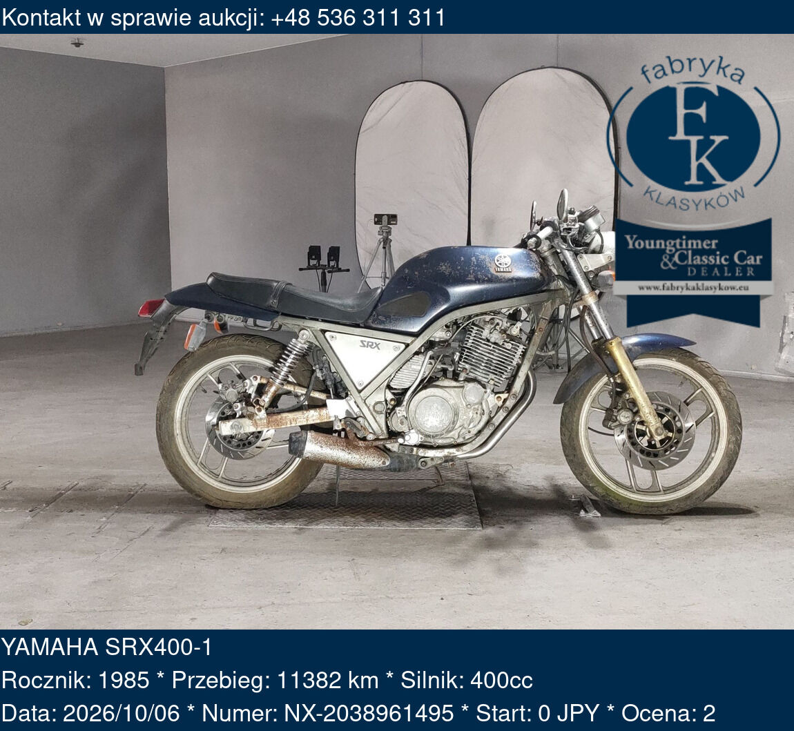 YAMAHA SRX400-1 1985 - zdjęcie 2