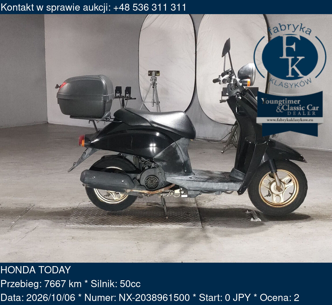 HONDA TODAY  - zdjęcie 2
