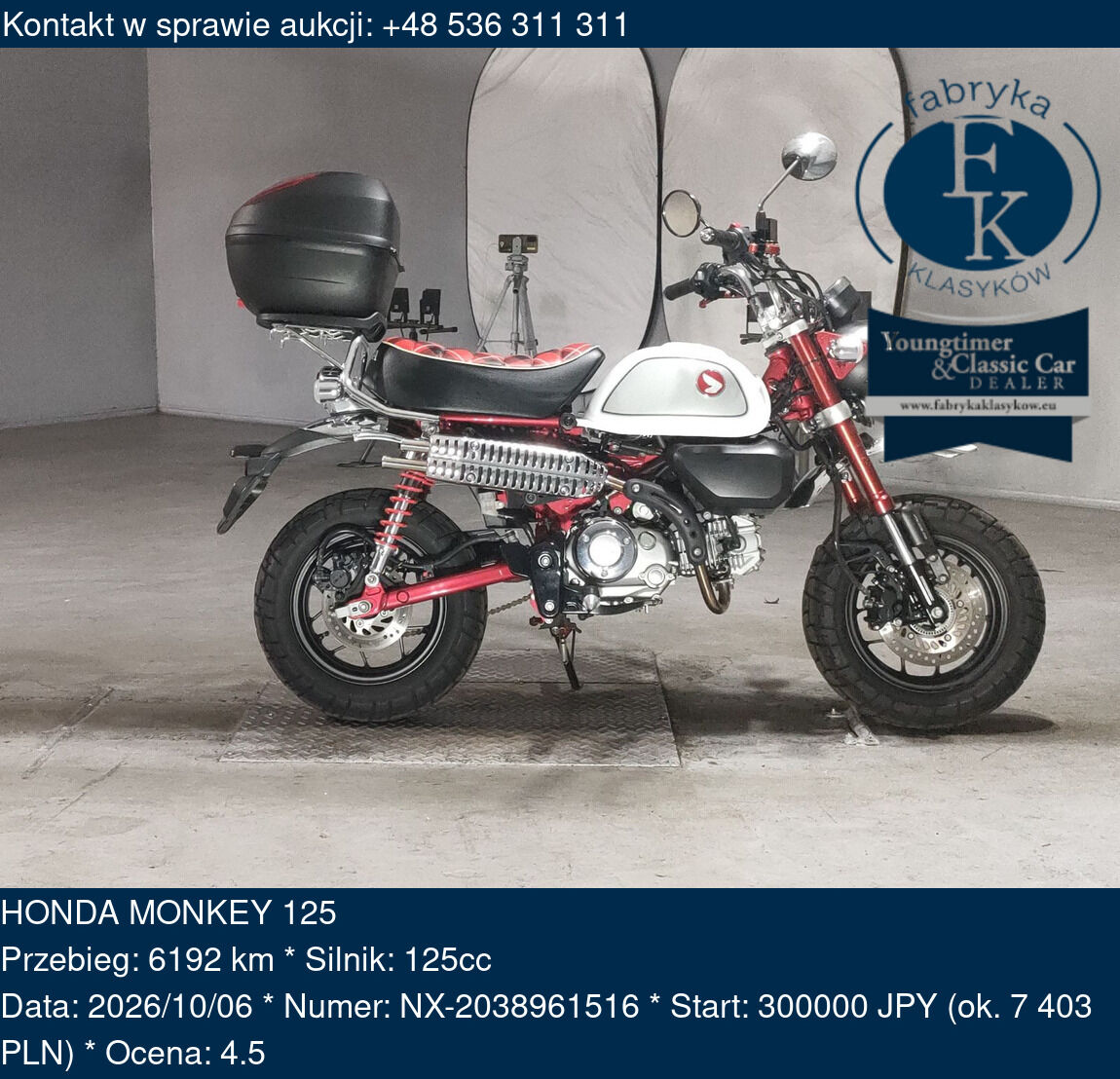 HONDA MONKEY 125  - zdjęcie 2