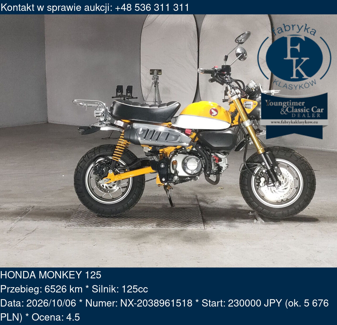 HONDA MONKEY 125  - zdjęcie 2