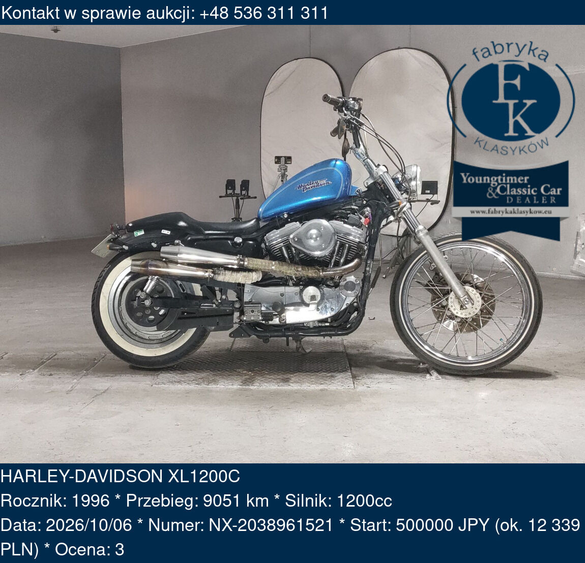 HARLEY-DAVIDSON XL1200C 1996 - zdjęcie 2