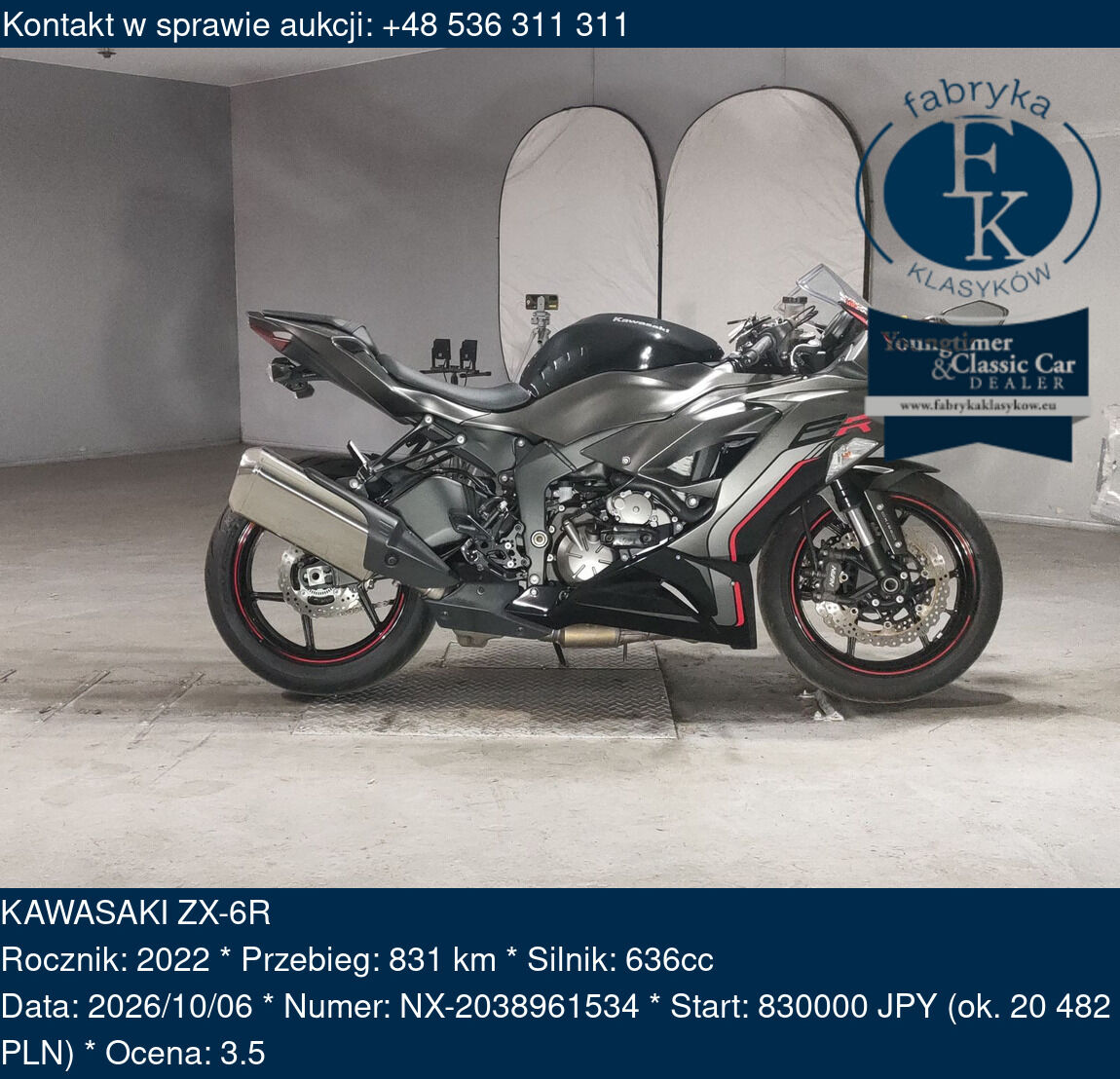 KAWASAKI ZX-6R 2022 - zdjęcie 2
