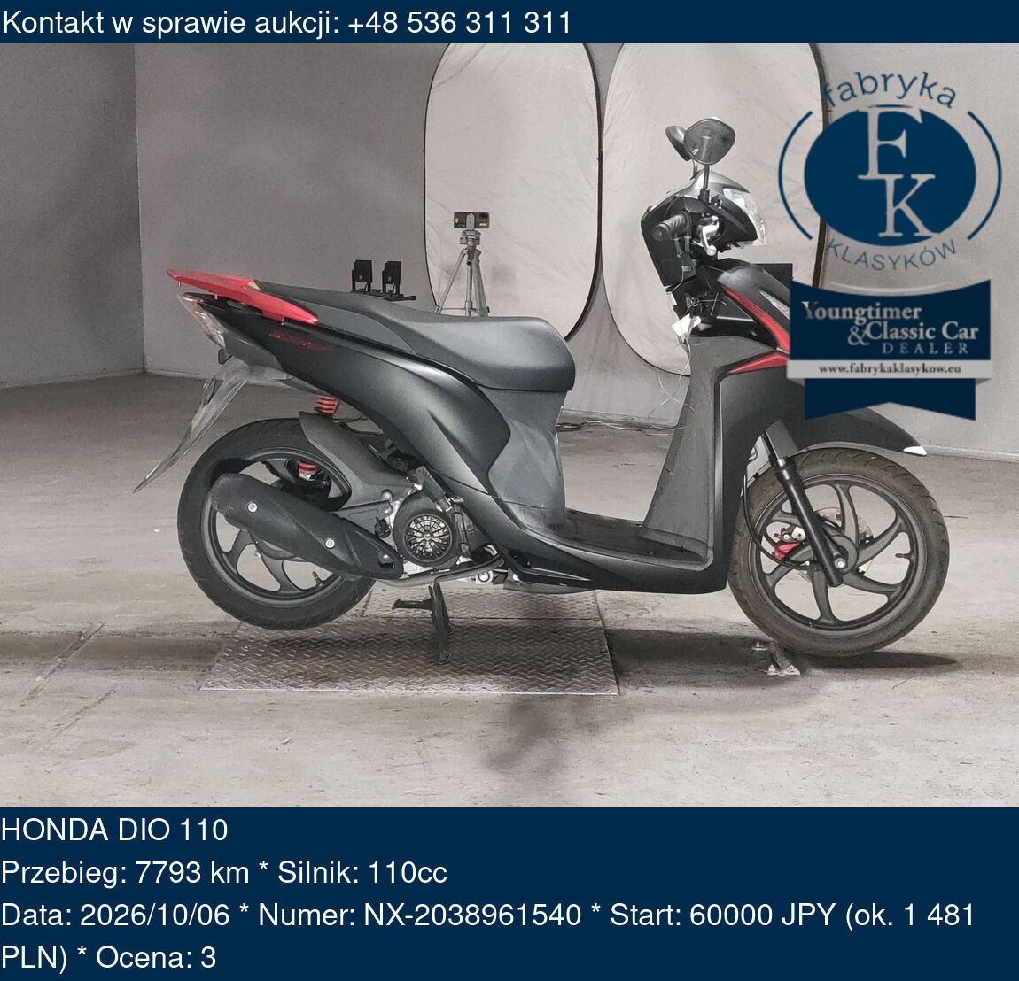 HONDA DIO 110  - zdjęcie 2