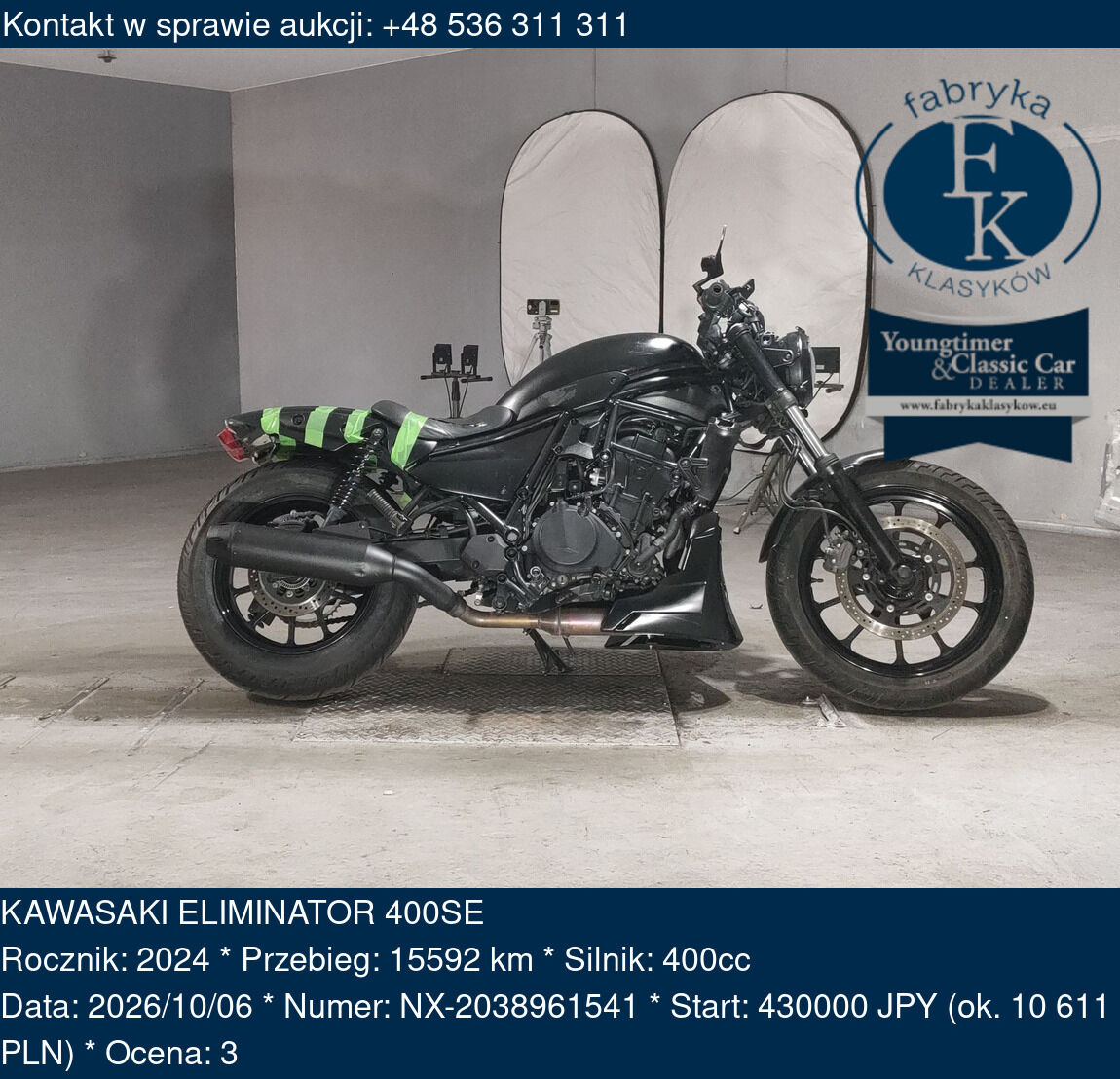 KAWASAKI ELIMINATOR 400SE 2024 - zdjęcie 2