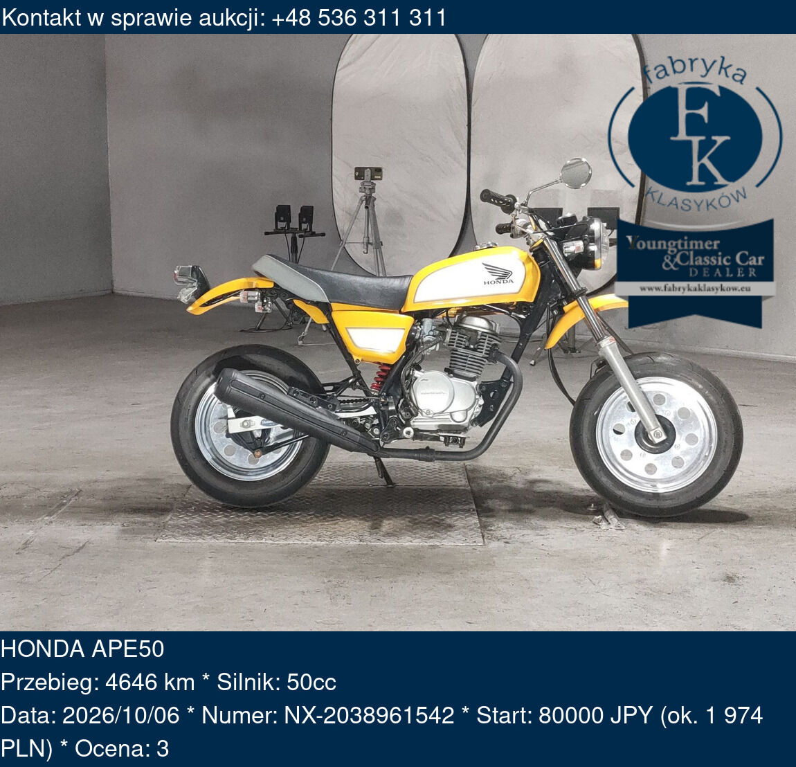 HONDA APE50  - zdjęcie 2