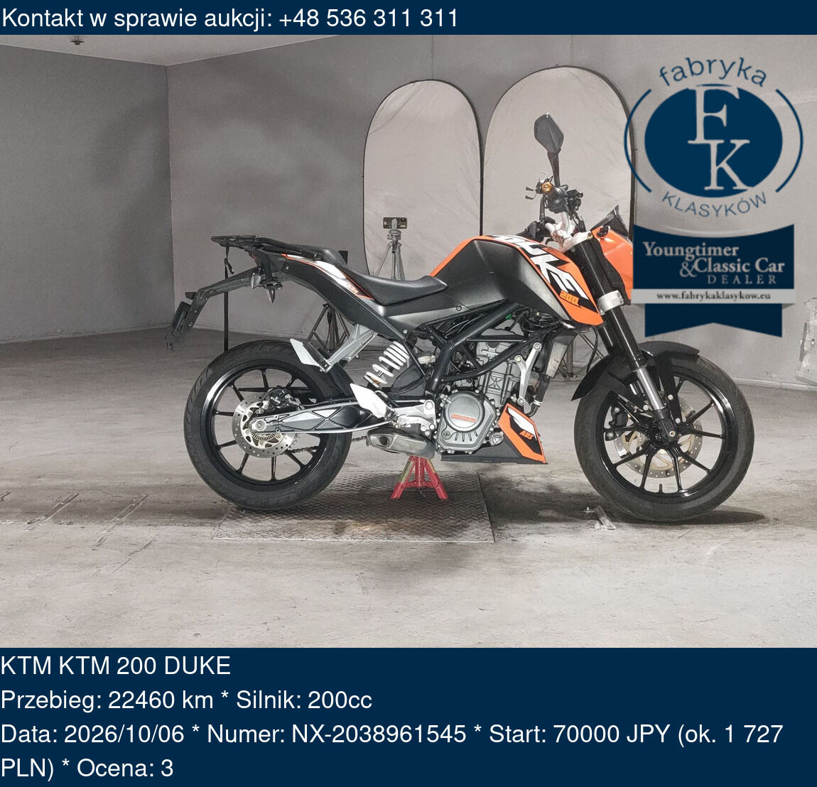 KTM KTM 200 DUKE  - zdjęcie 2