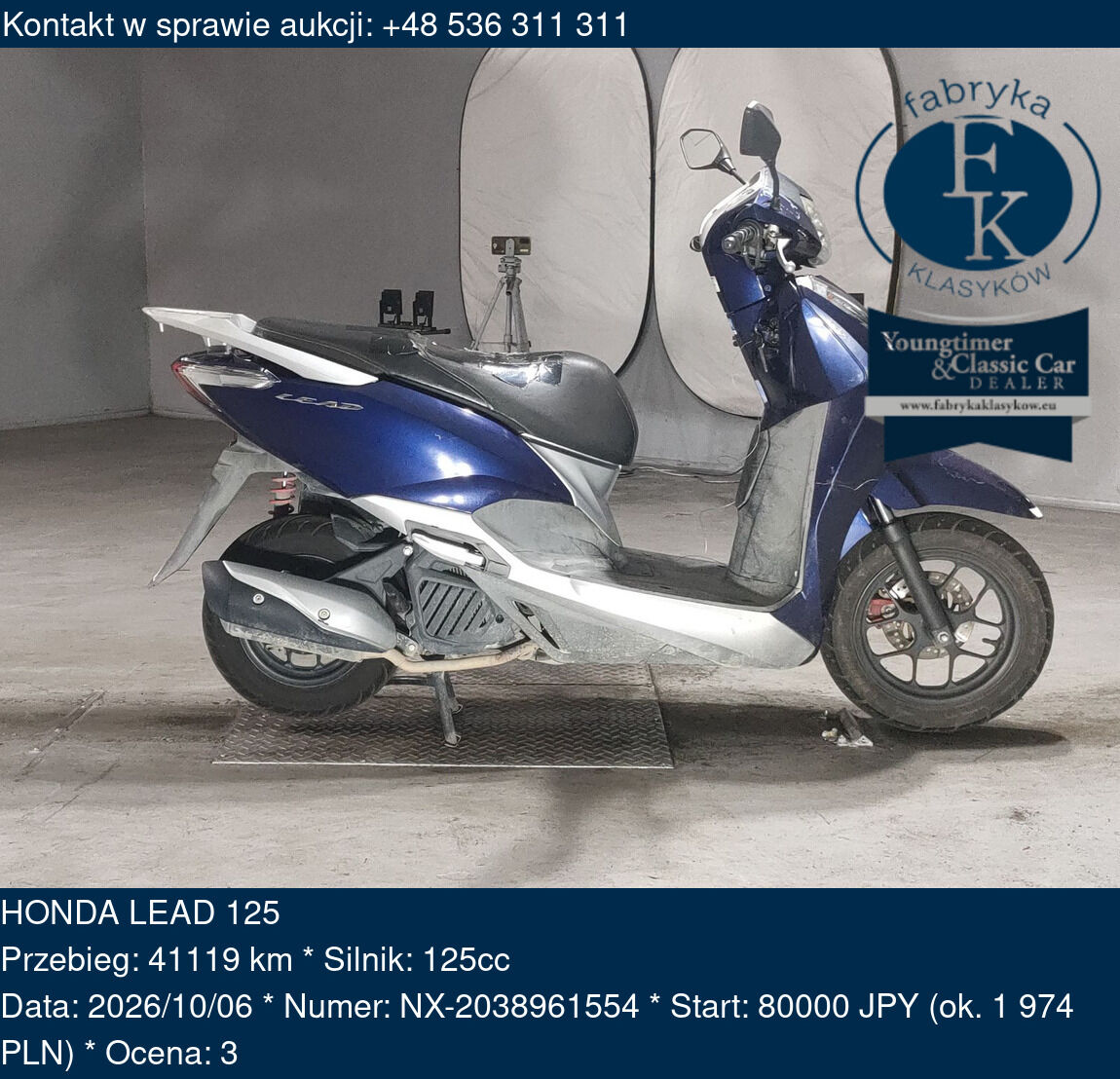 HONDA LEAD 125  - zdjęcie 2