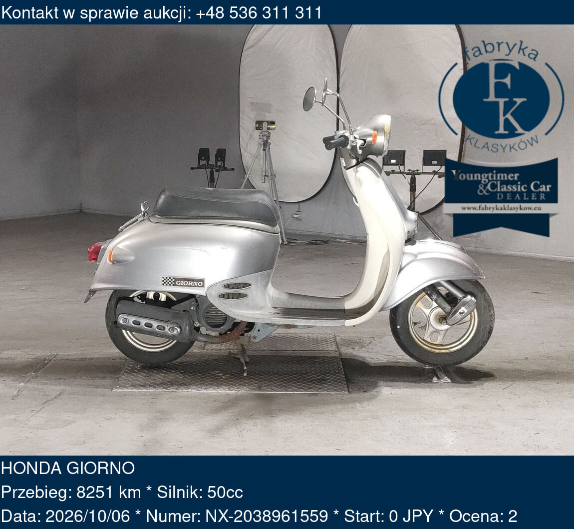 HONDA GIORNO - zdjęcie 2