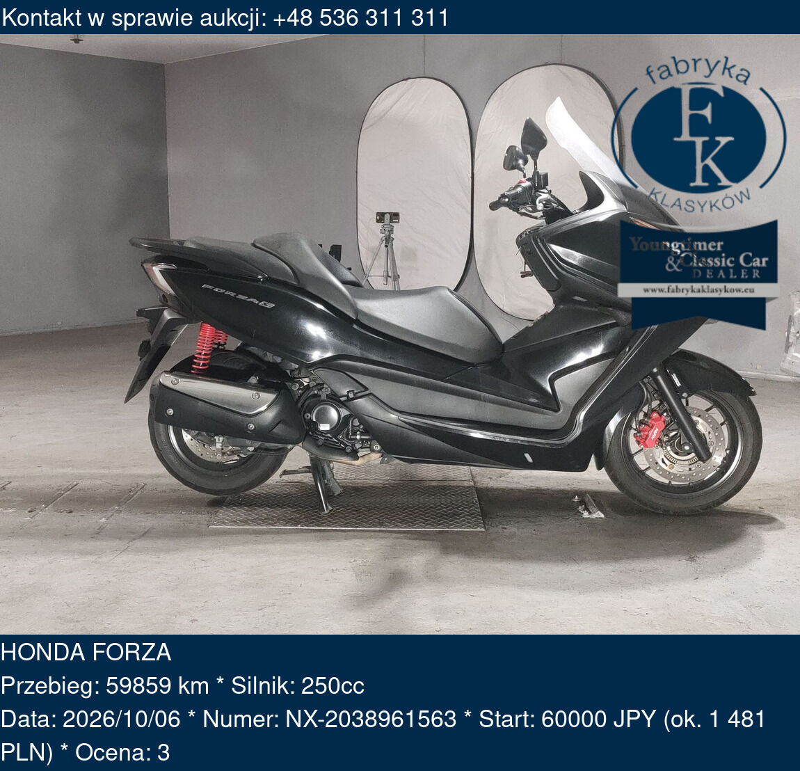 HONDA FORZA  - zdjęcie 2