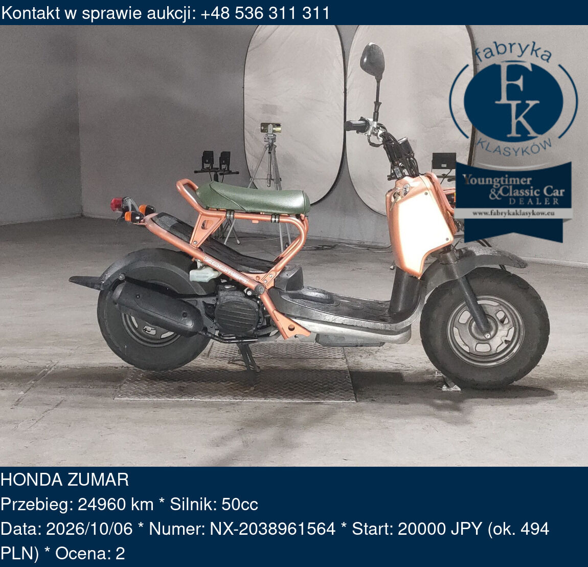 HONDA ZUMAR - zdjęcie 2