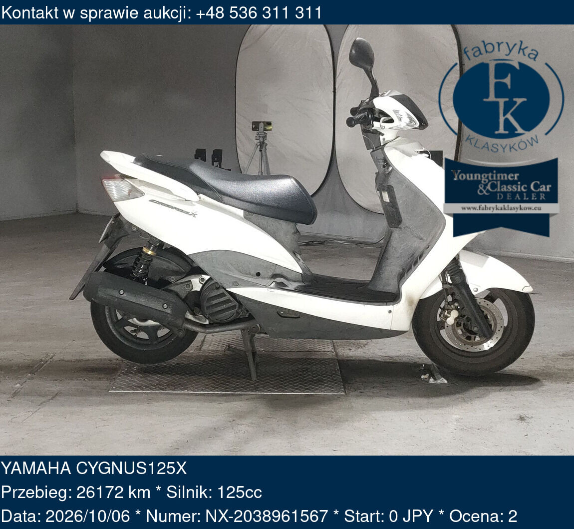 YAMAHA CYGNUS125X  - zdjęcie 2