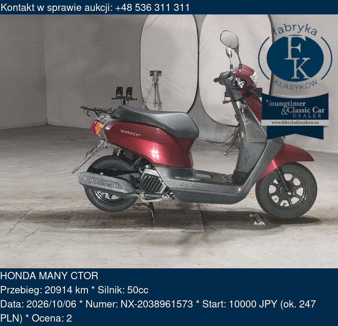 HONDA MANY CTOR  - zdjęcie 2