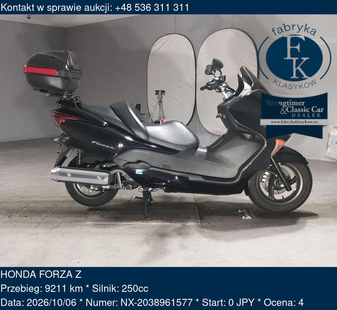 HONDA FORZA Z  - zdjęcie 2