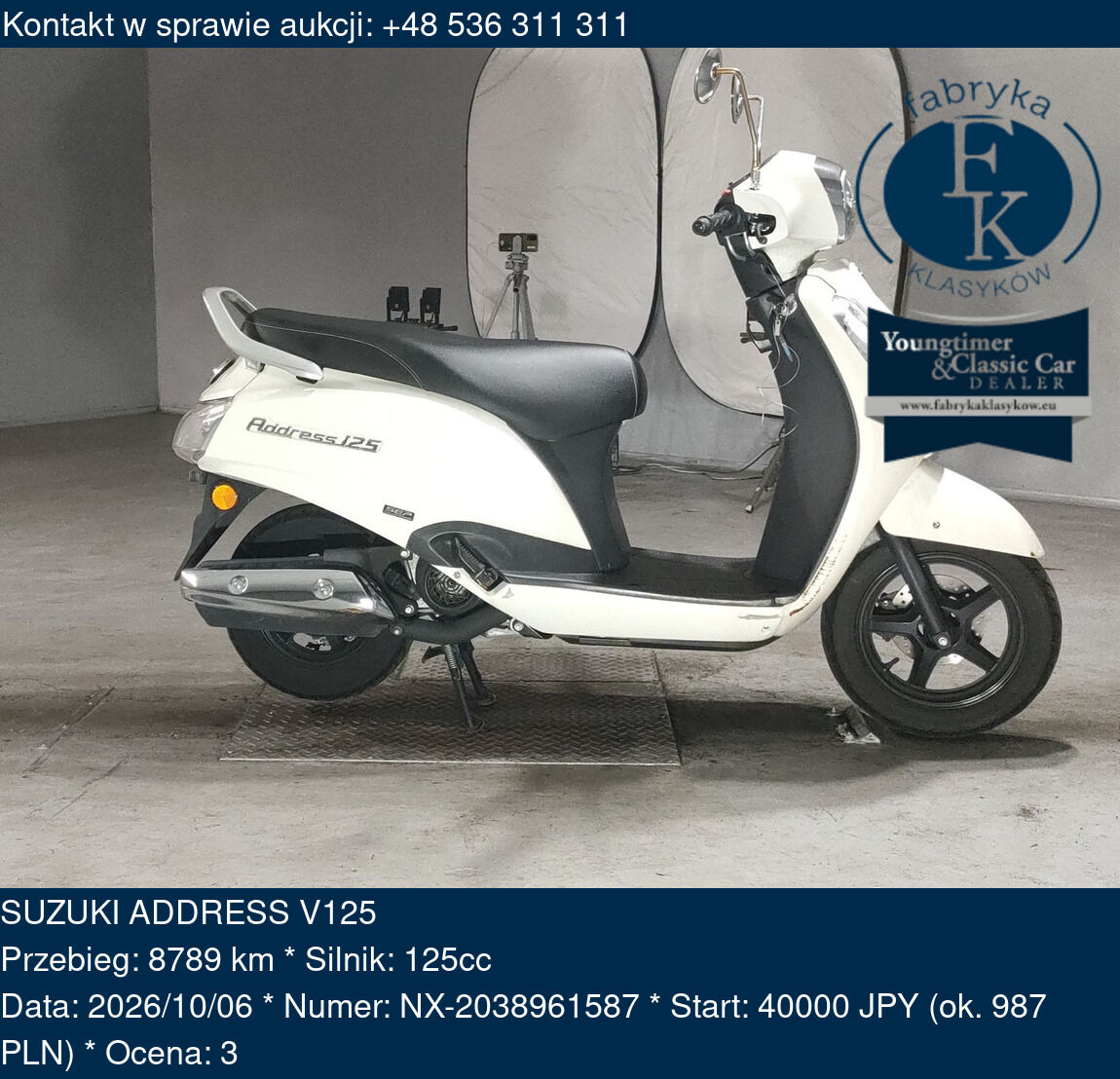 SUZUKI ADDRESS V125  - zdjęcie 2