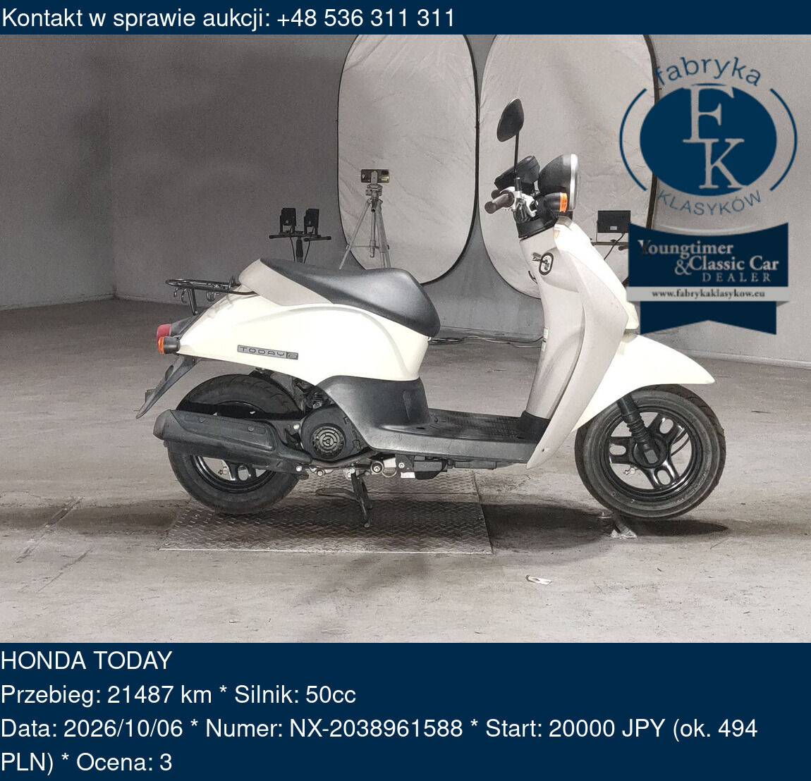 HONDA TODAY  - zdjęcie 2