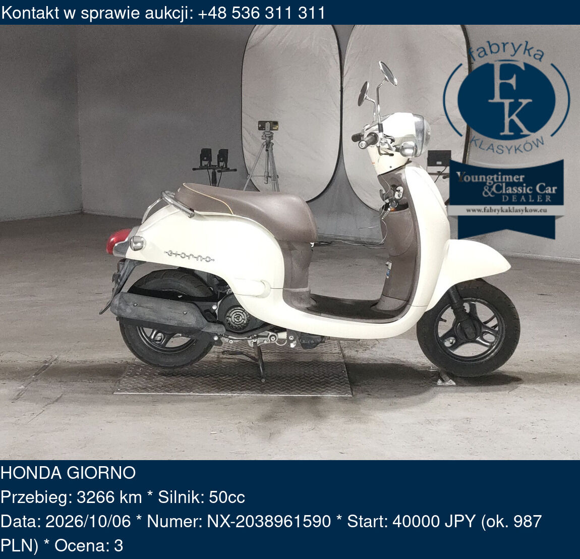 HONDA GIORNO - zdjęcie 2