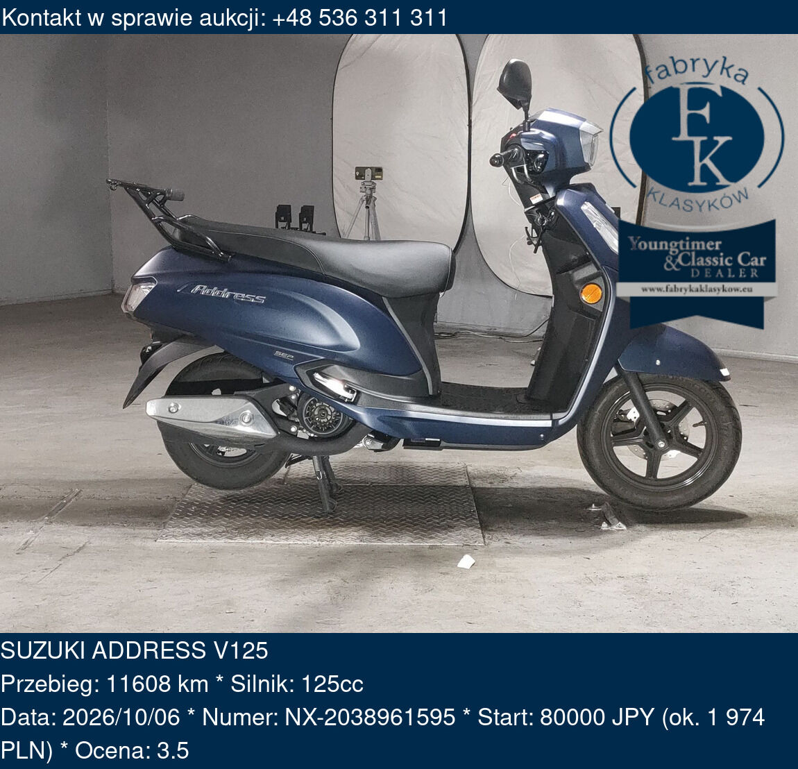 SUZUKI ADDRESS V125  - zdjęcie 2