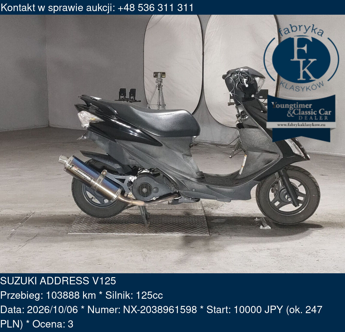 SUZUKI ADDRESS V125 - zdjęcie 2