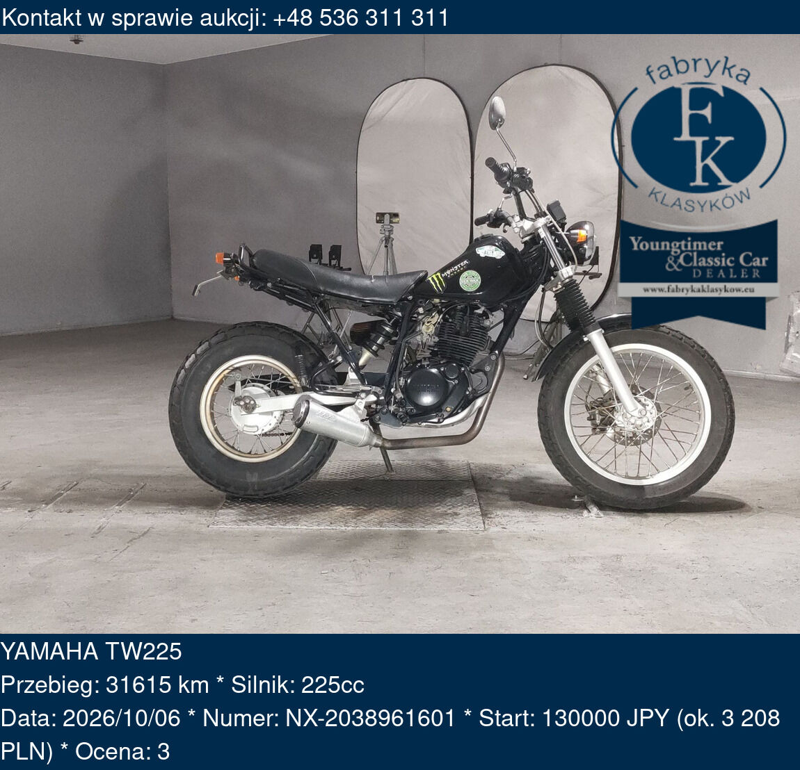 YAMAHA TW225  - zdjęcie 2