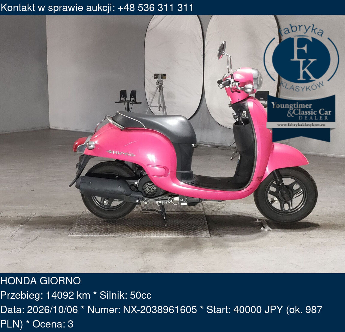 HONDA GIORNO - zdjęcie 2