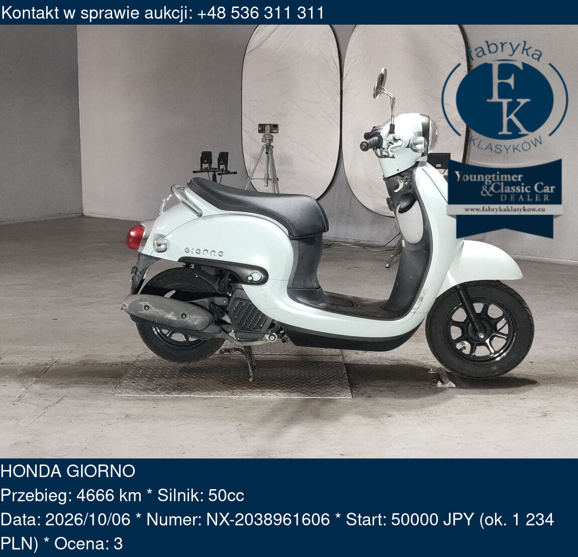 HONDA GIORNO - zdjęcie 2