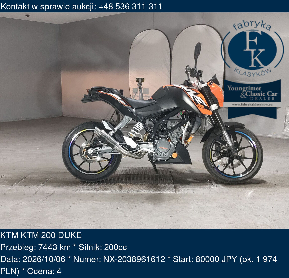 KTM KTM 200 DUKE  - zdjęcie 2