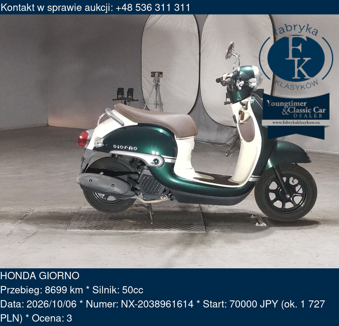 HONDA GIORNO - zdjęcie 2