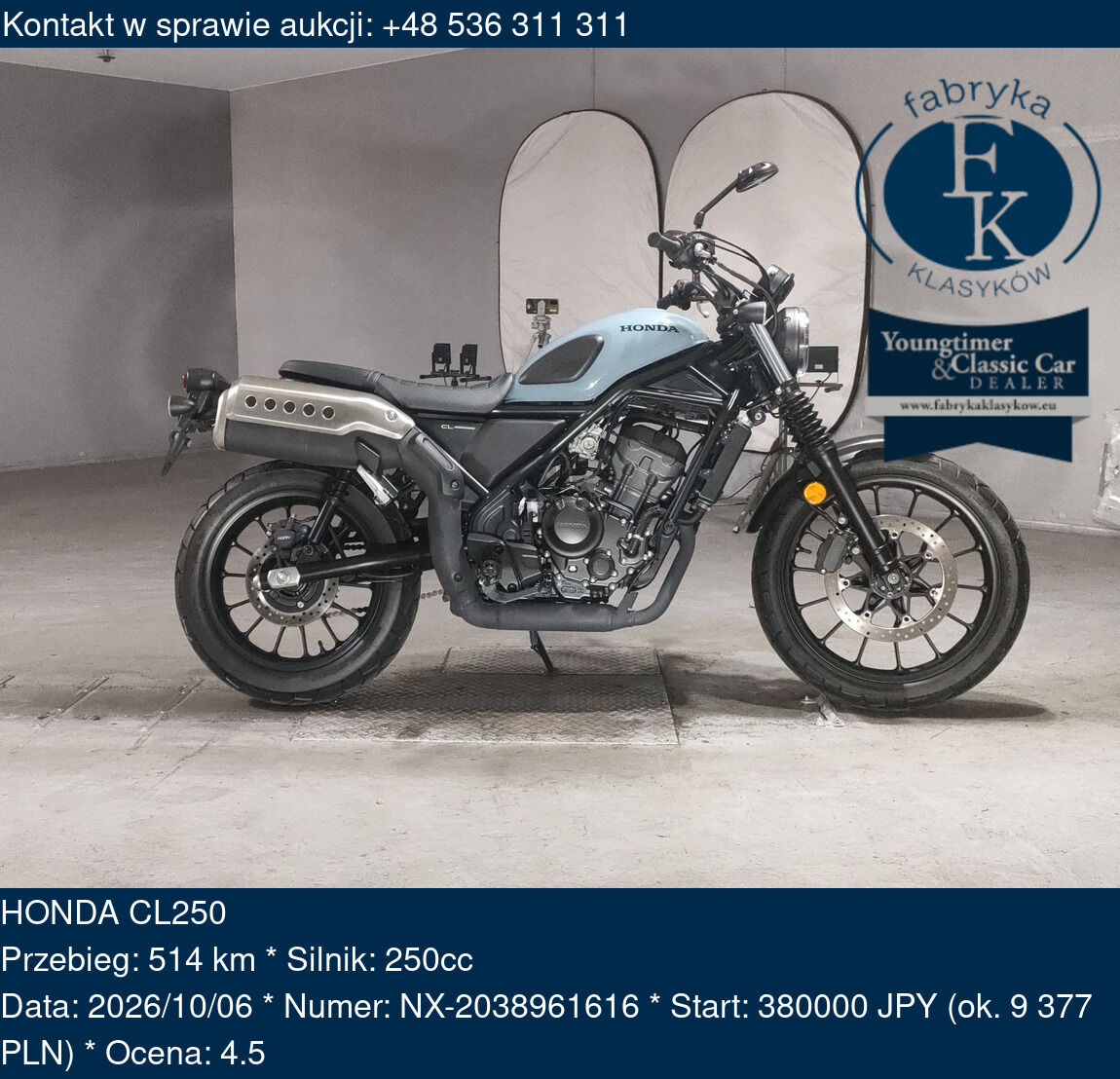 HONDA CL250  - zdjęcie 2