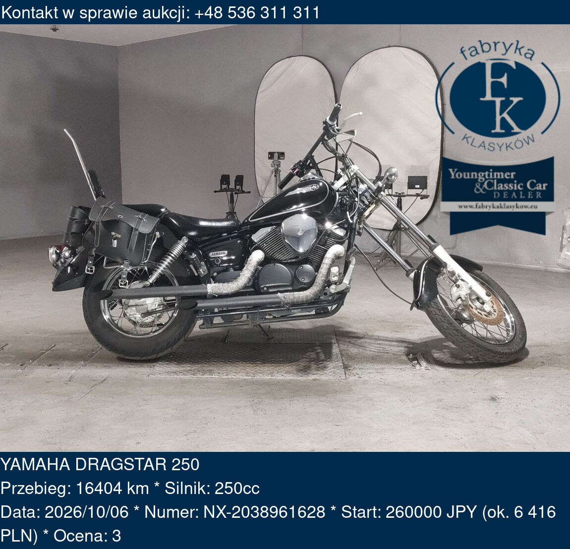 YAMAHA DRAGSTAR 250  - zdjęcie 2