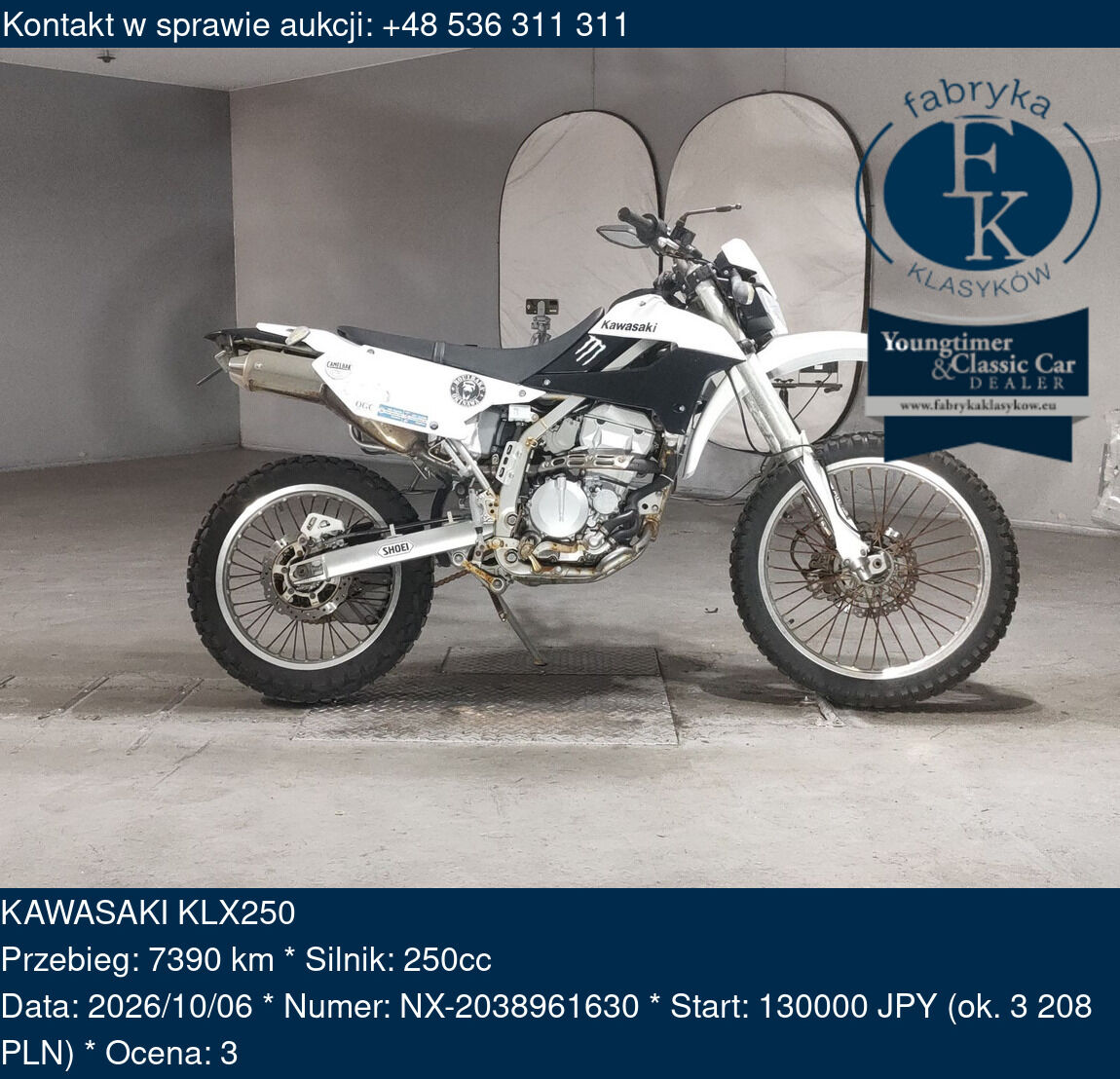 KAWASAKI KLX250  - zdjęcie 2