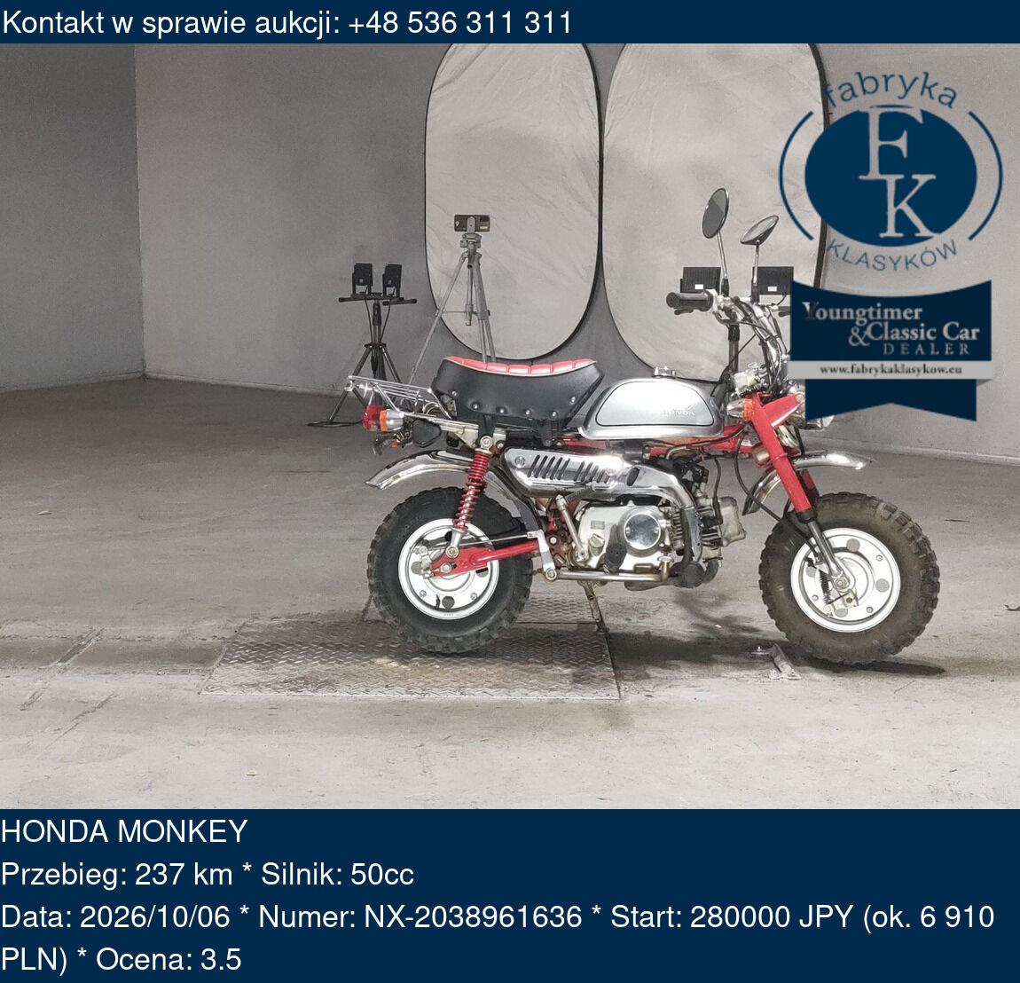 HONDA MONKEY - zdjęcie 2