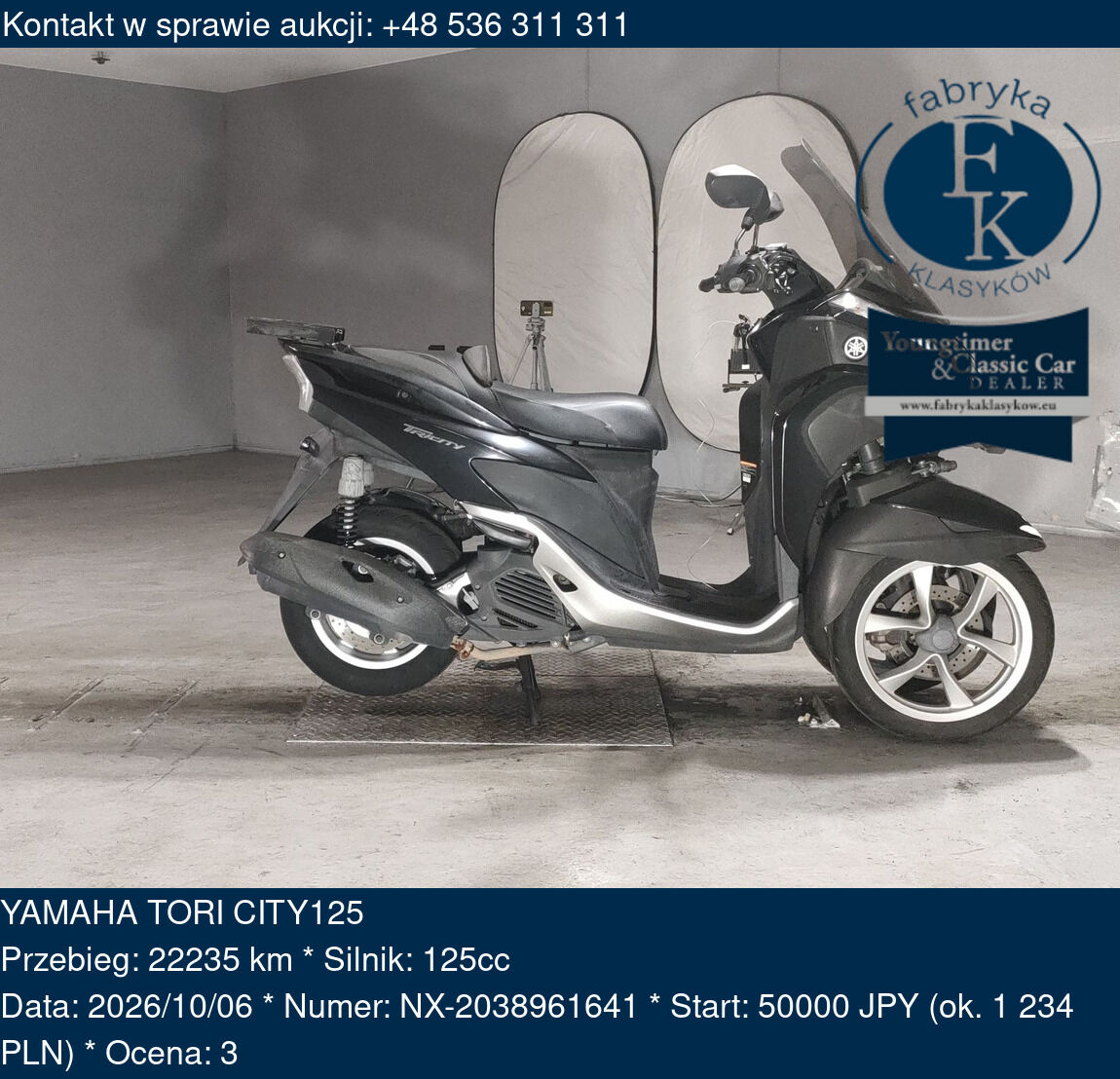 YAMAHA TORI CITY125  - zdjęcie 2