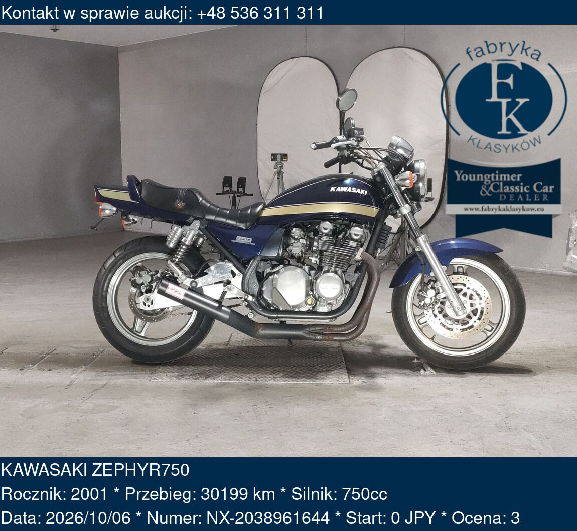 KAWASAKI ZEPHYR750 2001 - zdjęcie 2