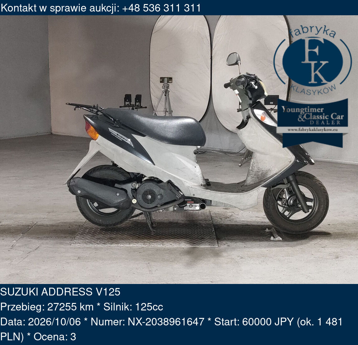 SUZUKI ADDRESS V125  - zdjęcie 2