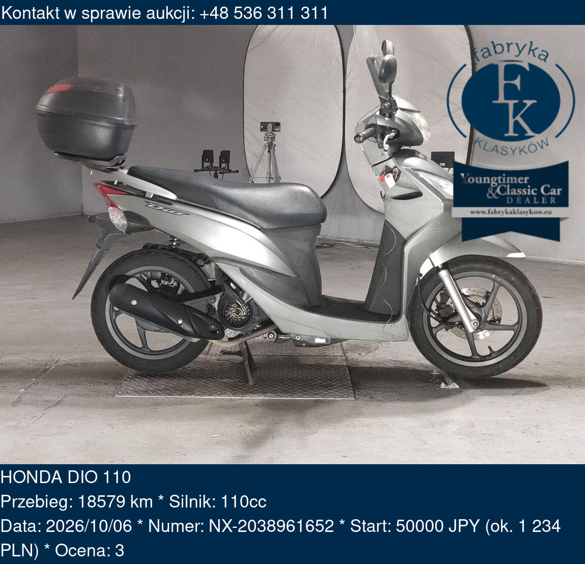 HONDA DIO 110  - zdjęcie 2